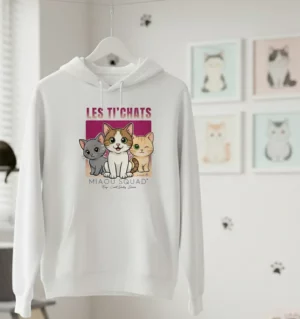 Sweat homme_MiaouSquad_lestichats Miaou Squad