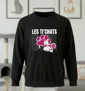 sweat homme_PawSquad_lestichats Paw Squad