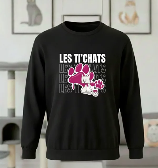 sweat homme_PawSquad_lestichats Paw Squad