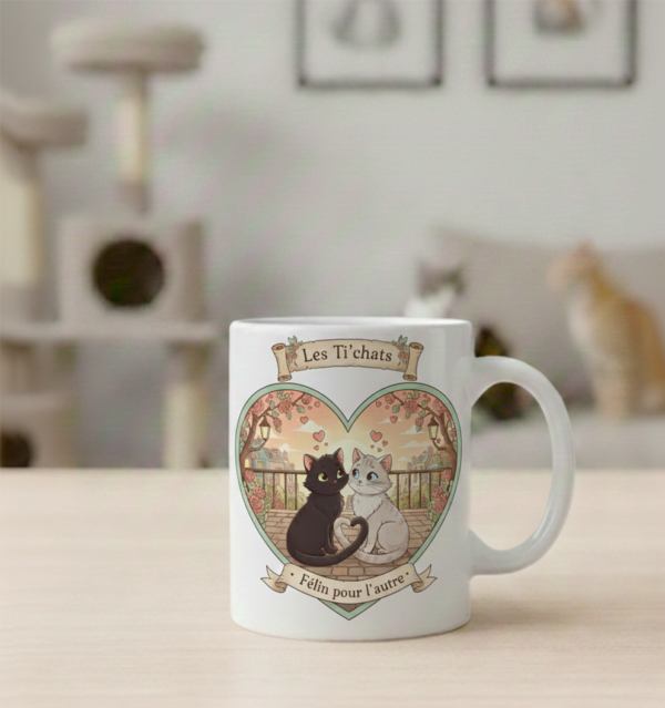 mug_blanc-_félin pour l’autre_Les-TiChats_ félin pour l’autre
