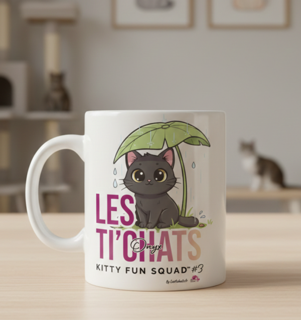 mug_blanc-_Kittyfunsquad#3_Les-TiChats_ Kitty fun squad #3